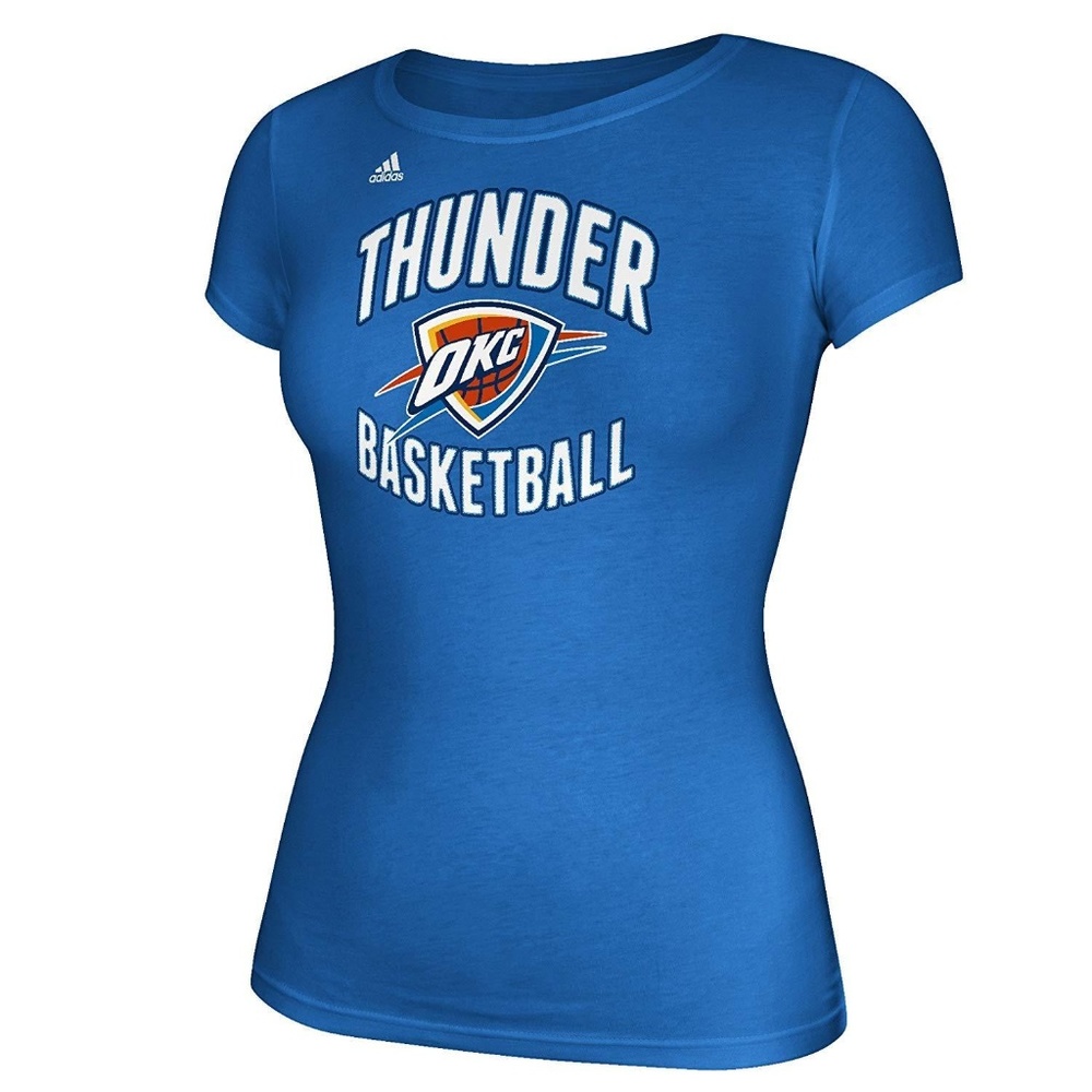 ADIDAS OKC THUNDER OLADIPO Cap Sleeve Size M